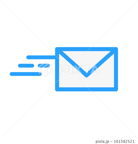 メール送信アイコン。問い合わせ。ベクター。 101582521
