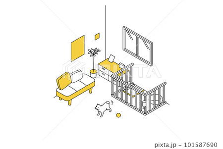 賃貸物件の騒音トラブル:ペットの飼育(犬) 賃貸物件の騒音トラブル:ペットの飼育(犬) 101587690