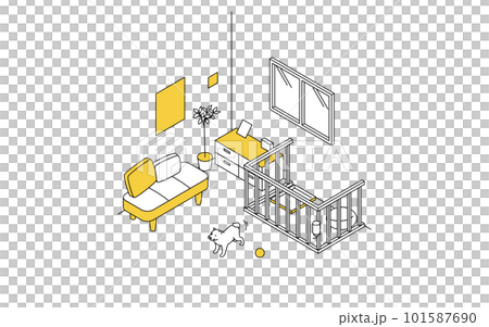 賃貸物件の騒音トラブル:ペットの飼育(犬) 賃貸物件の騒音トラブル:ペットの飼育(犬) 101587690