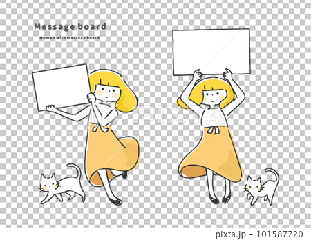 有留言簿的一名婦女 有留言簿的一名婦女 101587720