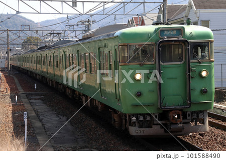 ［JR-B］湖西線113系5700番台（京都地域色） 101588490