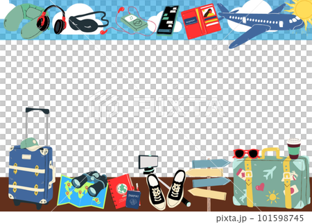 旅行圖像框明信片 101598745