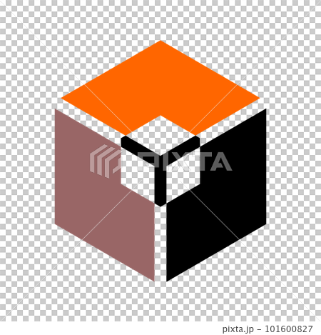Abstract Icon in Hexagon Shape. Geometric Design Element. Vector Art. Abstract Icon in Hexagon Shape. Geometric Design Element. Vector Art. 101600827