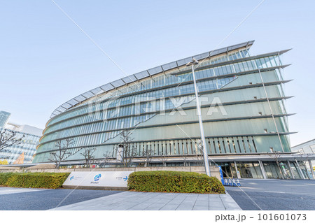 東京都江東区　科学技術に関する博物館　快晴の日本科学未来館 101601073