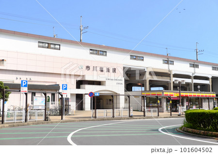 市川塩浜駅の北口景色 101604502