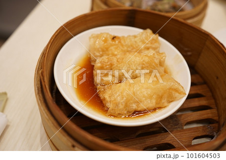 中華料理 飲茶 湯葉巻き 中華料理 飲茶 湯葉巻き 101604503