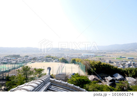 伊賀上野城から西側風景4 101605274