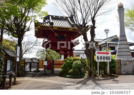 佐野市の町並み 佐野厄除大師の境内 佐野市の町並み 佐野厄除大師の境内 101606557