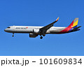 アシアナ航空の旅客機 A321-200NX 101609834