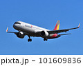 アシアナ航空の旅客機 A321-200NX 101609836