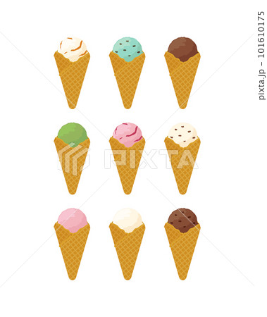 カラフルなアイスクリーム06 カラフルなアイスクリーム06 101610175