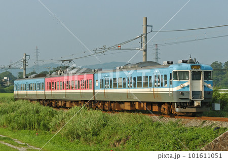 七尾線　宝達ー免田　JR西日本　415系800番台　C07編成（金沢） 101611051