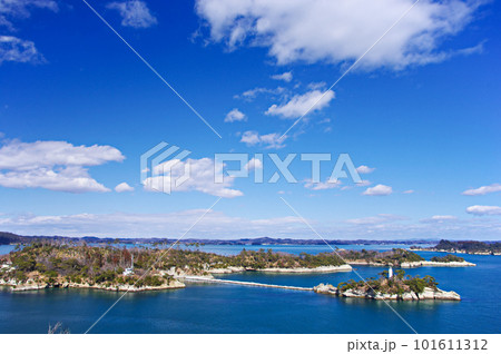 松島四大観・偉観(多聞山からの眺望)【宮城県七ヶ浜町】 松島四大観・偉観(多聞山からの眺望)【宮城県七ヶ浜町】 101611312