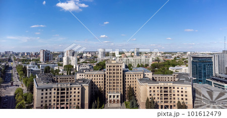 Aerial view on University building in Kharkiv Aerial view on University building in Kharkiv 101612479