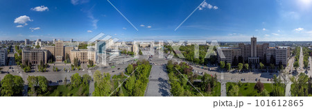 City aerial Karazin University on Freedom Square City aerial Karazin University on Freedom Square 101612865