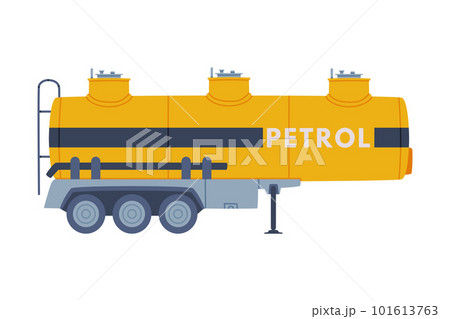 Truck with Tank Containing Oil or Petroleum for Transporting Chemical Liquid Resource Vector Illustration Truck with Tank Containing Oil or Petroleum for Transporting Chemical Liquid Resource Vector Illustration 101613763