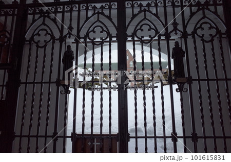 雪の中のトラピスト修道院_渡島当別 101615831