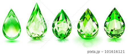 Set of crystal drops 101616121