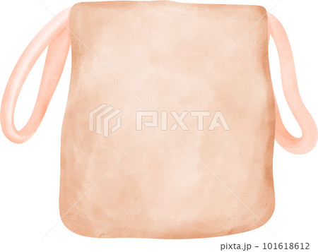 Cute sweet pastel Eco-Friendly reusable empty plain shopping Bag watercolor Cute sweet pastel Eco-Friendly reusable empty plain shopping Bag watercolor 101618612