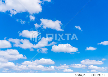 爽やかな春の青空 爽やかな春の青空 101619155