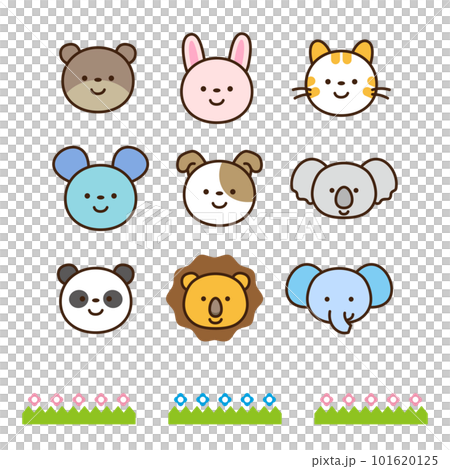Various cute animals set Various cute animals set 101620125