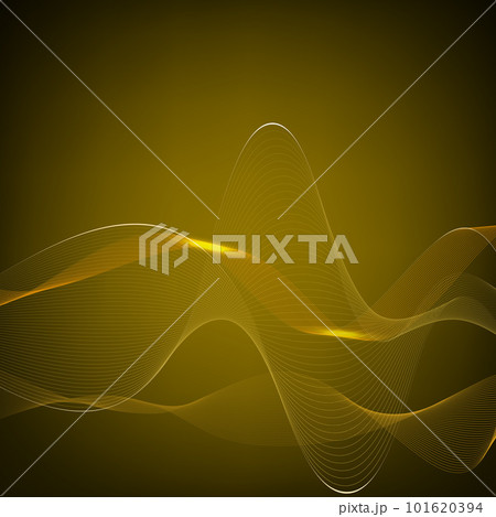 Abstract wave element for design. Digital frequency track equalizer. Stylized line art background. Colorful shiny wave with lines created using blend tool. Curved wavy line, smooth stripe. Vector. Abstract wave element for design. Digital frequency track equalizer. Stylized line art background. Colorful shiny wave with lines created using blend tool. Curved wavy line, smooth stripe. Vector. 101620394