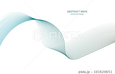 Abstract colorful wave element for design. Digital frequency track equalizer. Stylized line art background.Vector illustration.Wave with lines created using blend tool.Curved wavy line, smooth stripe Abstract colorful wave element for design. Digital frequency track equalizer. Stylized line art background.Vector illustration.Wave with lines created using blend tool.Curved wavy line, smooth stripe 101620651
