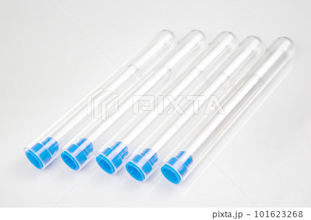 set of medical test tubes isolated on white background set of medical test tubes isolated on white background 101623268