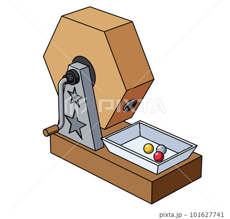 斜めから見た抽選器のイラスト 斜めから見た抽選器のイラスト 101627741