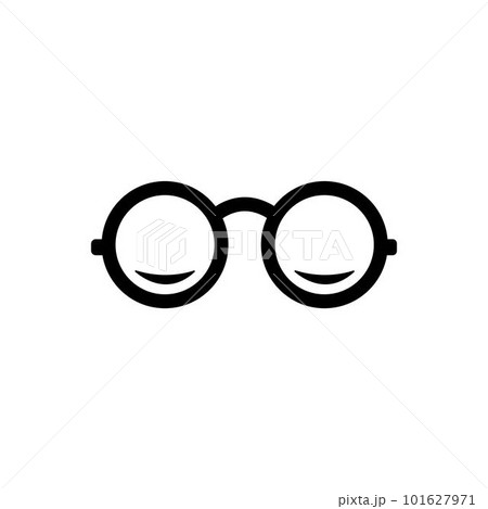Glasses icon, logo isolated on white background 101627971