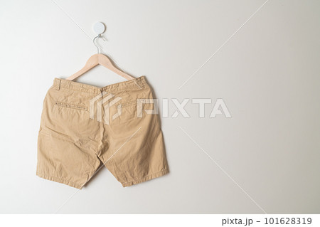 short pants hanging on wall short pants hanging on wall 101628319