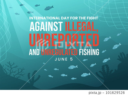 International Day for the Fight Against Illegal, Unreported and Unregulated Fishing Vector Illustration with Rod Fish in Flat Hand Drawn Templates International Day for the Fight Against Illegal, Unreported and Unregulated Fishing Vector Illustration with Rod Fish in Flat Hand Drawn Templates 101629526
