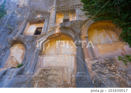 Rock-cut tombs of Termessos, Turkey Rock-cut tombs of Termessos, Turkey 101630017