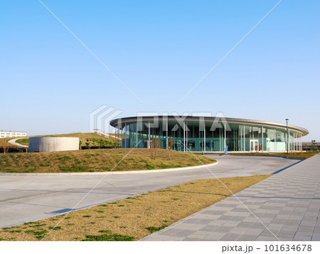 石巻南浜津波復興祈念公園と津波伝承館・宮城県石巻市 石巻南浜津波復興祈念公園と津波伝承館・宮城県石巻市 101634678