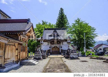 塩沢宿住吉神社の全景 塩沢宿住吉神社の全景 101634861