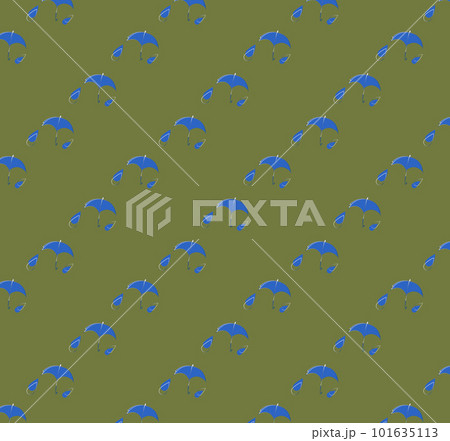 傘としずくの絵柄のパターン 傘としずくの絵柄のパターン 101635113