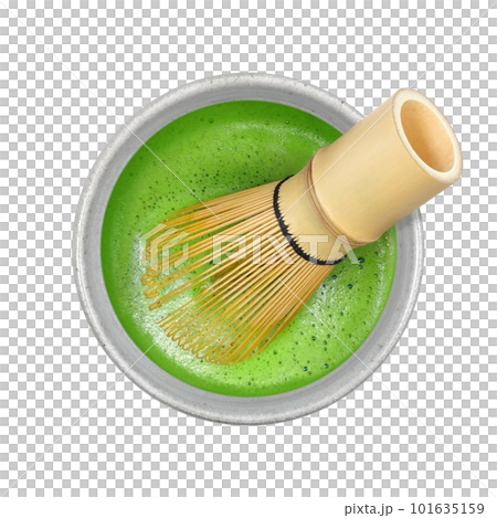 Matcha illustration real Matcha illustration real 101635159