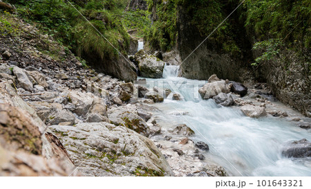 Stream of water running through beautiful nature Stream of water running through beautiful nature 101643321