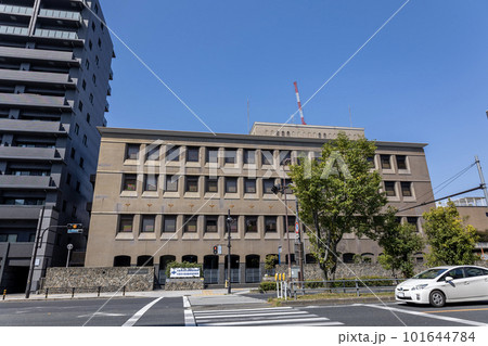 大阪府夕陽丘庁舎の建物(2023年4月1日撮影) 大阪府夕陽丘庁舎の建物(2023年4月1日撮影) 101644784