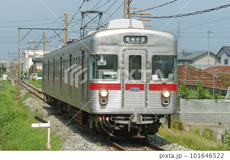 長野電鉄　長野線　須坂ー北須坂　3500系　N3編成 101646522