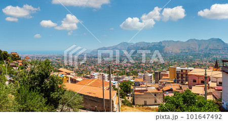 Palermo view from the Monreale town 101647492