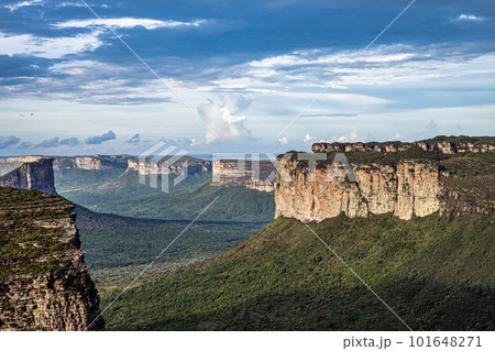 View from the top of the hill of the father inacio, morro do pai inacio, Chapada Diamantina, Bahia, Brazil View from the top of the hill of the father inacio, morro do pai inacio, Chapada Diamantina, Bahia, Brazil 101648271