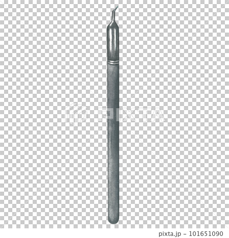 Multifunctional tool for laminating eyelashes. Watercolor illustration on a transparent background made by hands Multifunctional tool for laminating eyelashes. Watercolor illustration on a transparent background made by hands 101651090
