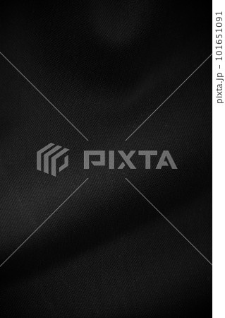 Black fabric sheets background or texture. 101651091