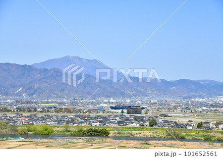 南長野運動公園~長野県庁方面を望む(長野県長野市)【2023.4】 南長野運動公園~長野県庁方面を望む(長野県長野市)【2023.4】 101652561