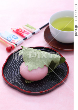 美味しそうな柏餅 美味しそうな柏餅 101653084