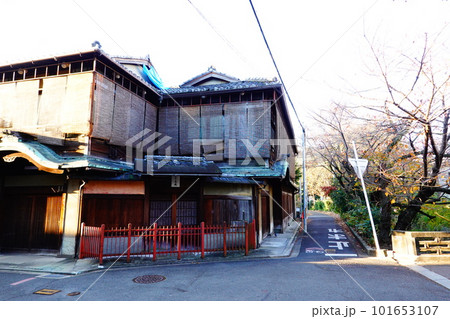 京都 古き良き五条楽園跡界隈の町並み 京都 古き良き五条楽園跡界隈の町並み 101653107