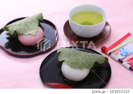 美味しそうな柏餅 美味しそうな柏餅 101653135