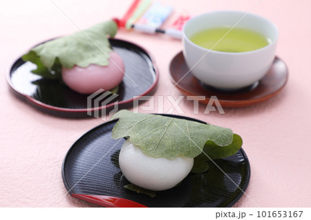 美味しそうな柏餅 美味しそうな柏餅 101653167