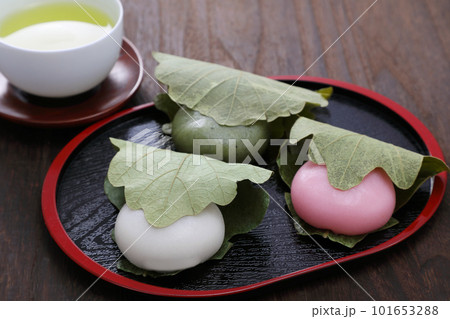 美味しそうな柏餅 美味しそうな柏餅 101653288